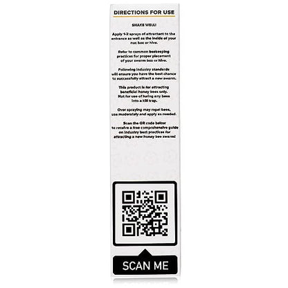 Camas Pollinator Supply Honey Bee Swarm Lure - 2oz Bottle for Beekeepers Use in Naturally Attracting New Beneficial Honey Bee Swarm Colonies